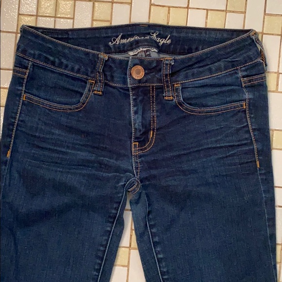 American Eagle Jeggings Super Stretch Jeans Size 2 - Picture 2 of 6